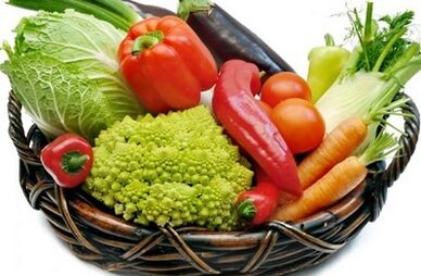 Lista de vegetales segundos para mejorar el potencial