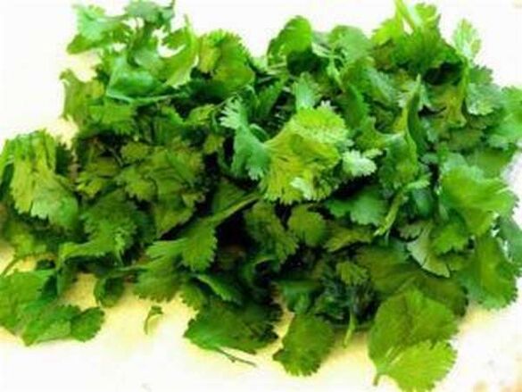 perejil para potencial